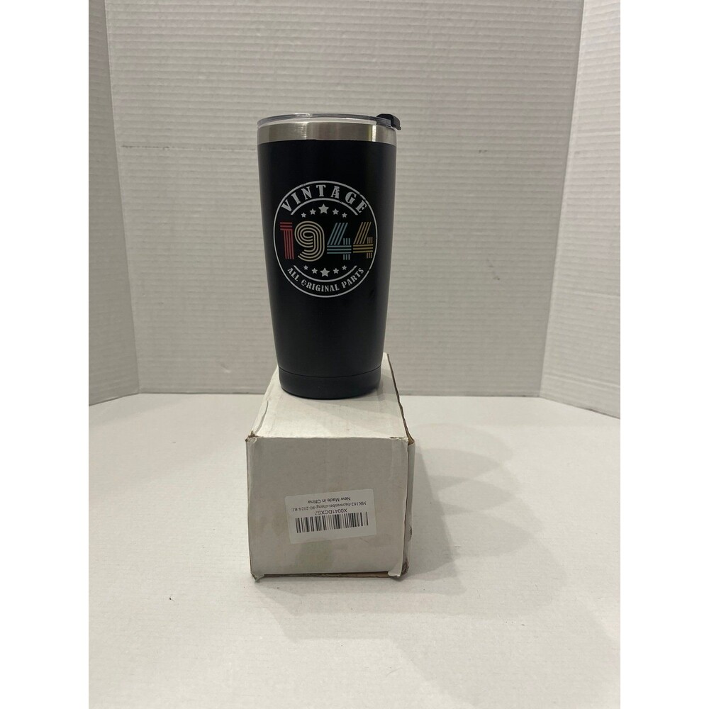 Stainless Steel 20 Ounce Insulated Tumbler Vintage 1944 New in Box
